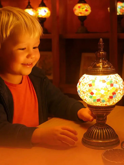 Creative Kids Camp: Art for Kids - Craft for Art Turkish Mosaic Lamp Workshop