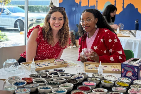 Fort Myers Mosaic Art Classes - Craft for Art Turkish Mosaic Lamp Workshop