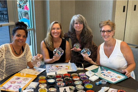 Jacksonville Mosaic Art Classes - Craft for Art Turkish Mosaic Lamp Workshop