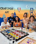 Broward County Mosaic Art Classes - Craft for Art Turkish Mosaic Lamp Workshop