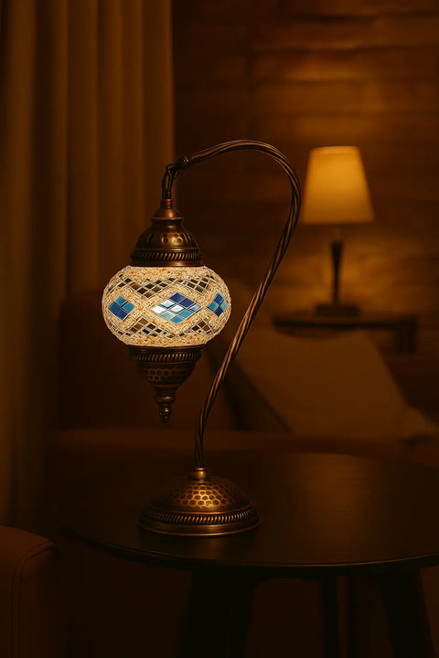 Mosaic Art Classes Lexington - Craft for Art Turkish Mosaic Lamp Workshop