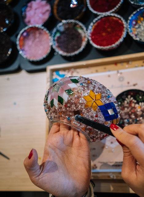Craft for Art Special Event - Craft for Art Turkish Mosaic Lamp Workshop