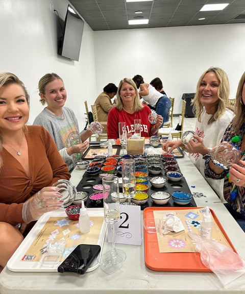 Tampa Mosaic Art Classes - Craft for Art Turkish Mosaic Lamp Workshop