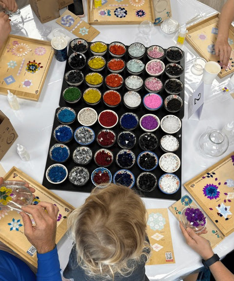 Tampa Mosaic Art Classes - Craft for Art Turkish Mosaic Lamp Workshop