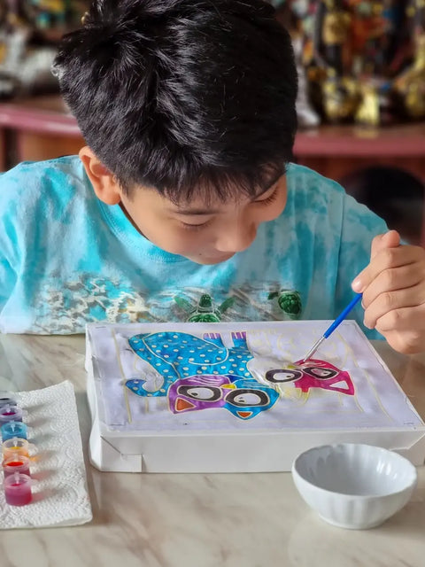 Creative Kids Camp: Art for Kids - Craft for Art Turkish Mosaic Lamp Workshop