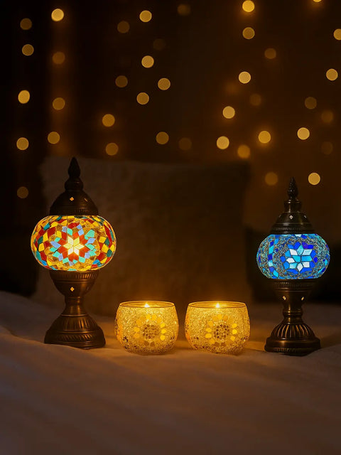 Columbus Mosaic Art Classes - Craft for Art Turkish Mosaic Lamp Workshop