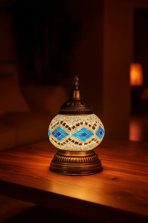 Mosaic Art Class Raleigh - Craft for Art Turkish Mosaic Lamp Workshop