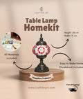 Table Lamp Homekit - Craft for Art Turkish Mosaic Lamp Workshop