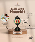 Table Lamp Homekit - Craft for Art Turkish Mosaic Lamp Workshop