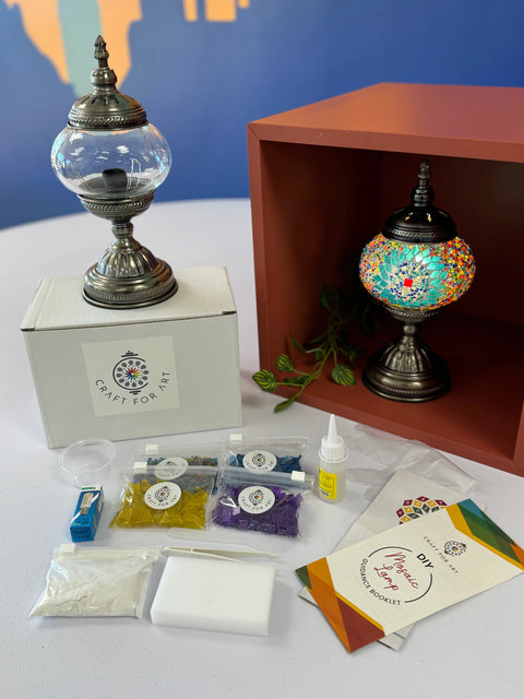 Table Lamp Homekit - Craft for Art Turkish Mosaic Lamp Workshop