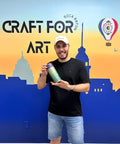 Tumbler Making Class with Resin Art in Boca Raton - Craft for Art Turkish Mosaic Lamp Workshop